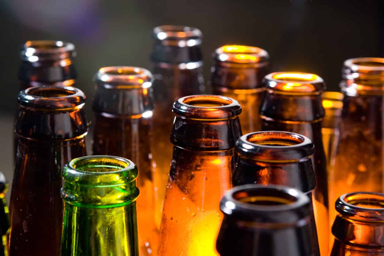 beer bottles