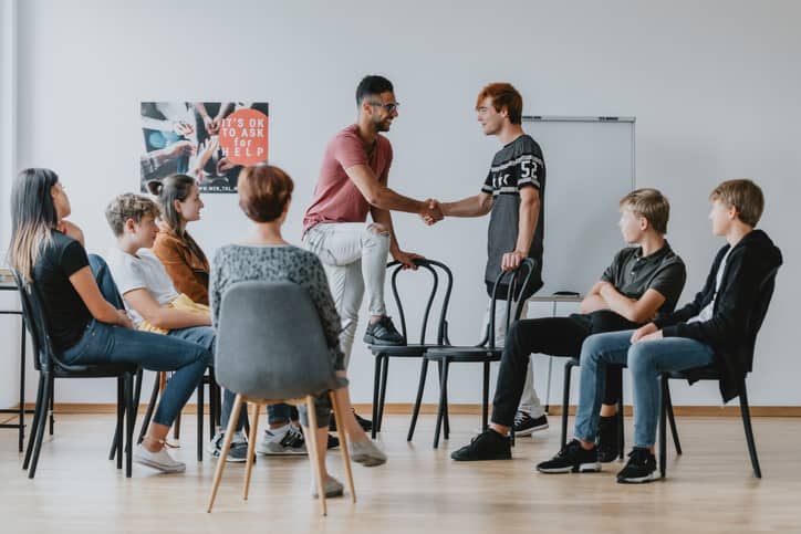 Drama therapy session